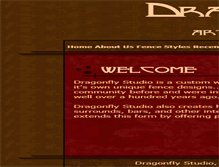 Tablet Screenshot of dragonflystudiollc.com